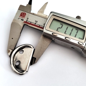 2 delikli d-ring paslanmaz çelik d-ring kamyon sabit çekme halkası - Product Image 5