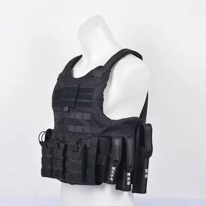 Chaleco táctico de camuflaje hecho a medida portador de placa dura impermeable de liberación rápida con Material de malla para entrenamiento de campo - Product Image 2