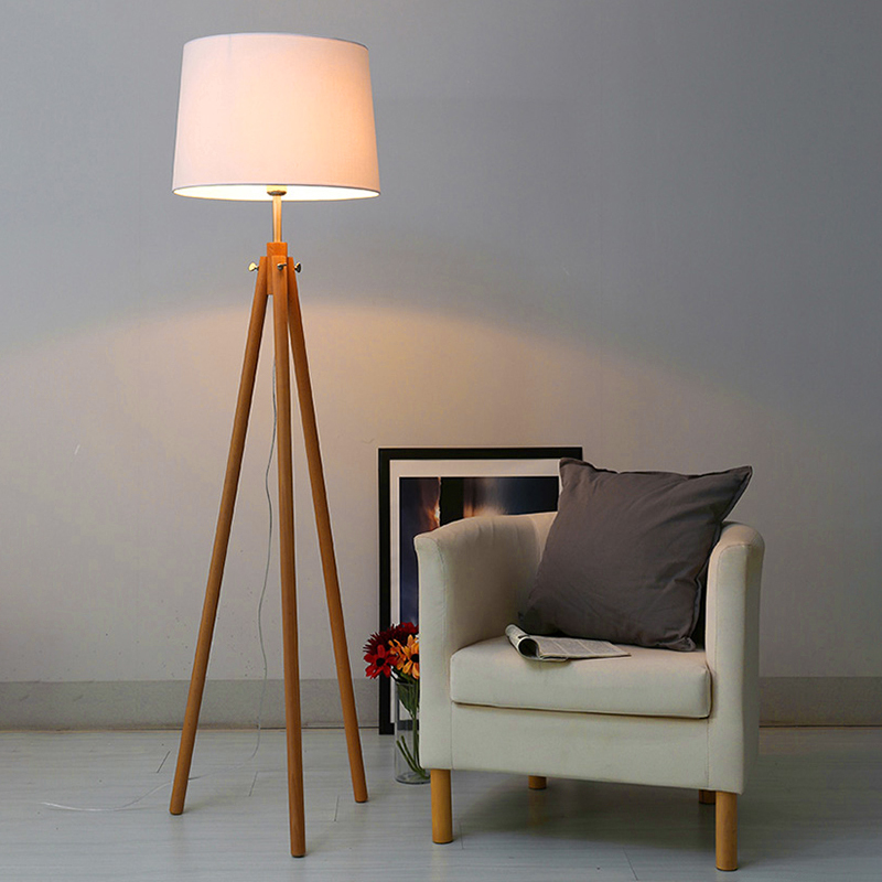Hot Sale Wooden Industrial Uplight Fluorescent