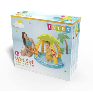 Piscina Inflable Redonda <span class=keywords><strong>Intex</strong></span> 58417 Tropical Island, Juguetes Acuáticos <span class=keywords><strong>para</strong></span> Bebés y Niños - Product Image 5