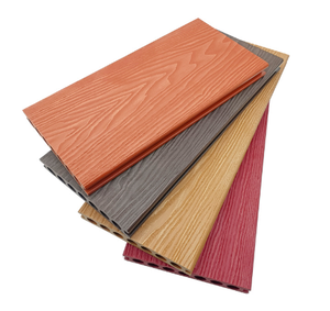 พื้นไม้ WPC ผิวนูนกันน้ำกันไฟสำหรับตกแต่งภายนอก - Product Image 4