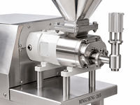 Machine de remplissage semi-automatique à double pompe à vis pour sauces chocolatées, beurre de cacahuète, émulsions et gels, avec trémie de mélange à spirale chauffée
