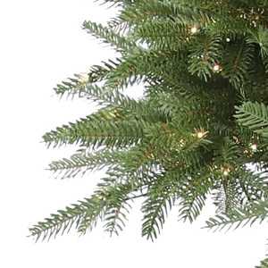 Árbol de Navidad Artificial Grande Preiluminado con Luces LED a Pilas, Plegable, Ligero y Ecológico para Mascotas - Product Image 5