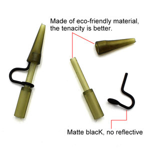 Cá chép câu cá Phụ Kiện nhiệm vụ nặng nề an toàn dẫn Clip thay đổi nhanh chóng snap clip cá chép câu cá giàn đuôi cao su thiết bị đầu cuối giải quyết - Product Image 6