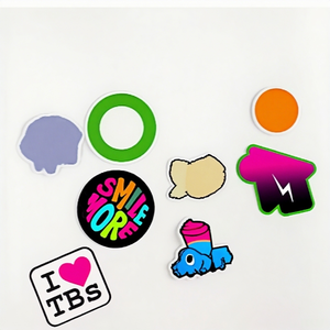 Uv chống lại in ấn ngoài trời bền Vinyl PVC không thấm nước dính nhãn phim hoạt hình chết cắt Logo Sticker tùy chỉnh dán - Product Image 2