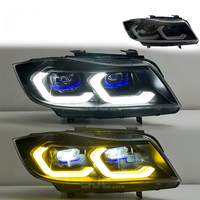 Nouveau design, nouveau produit exclusif, phare Ikon pour BMW Série 3 E90, phare laser bicolore, système d'éclairage super lumineux