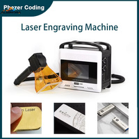 Machine de marquage laser à fibre portative, machine de marquage laser portable, date d'expiration, logo, mini imprimante laser