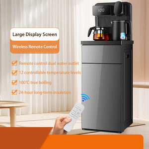 Distributeur d'<span class=keywords><strong>Eau</strong></span> Vertical Chaud <span class=keywords><strong>et</strong></span> Froid à Télécommande avec Bar à Thé, Chargement par le Bas pour Bureau - Product Image 2