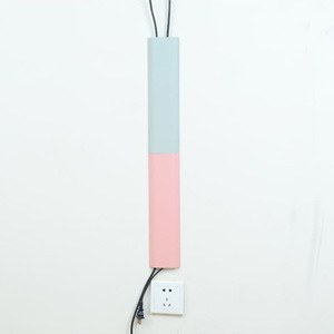 Cable Organizer Wall Mounted Rectangle Detachable Dustproof Cover For Desktop Cable Management - Product Image 1