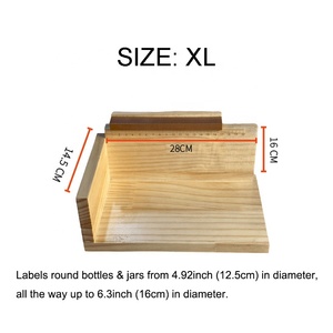 Machine à étiqueter manuelle en bois personnalisable avec LOGO, réglable et haute efficacité, pour bouteilles de bière et de <span class=keywords><strong>vin</strong></span> (vente en gros) - Product Image 5