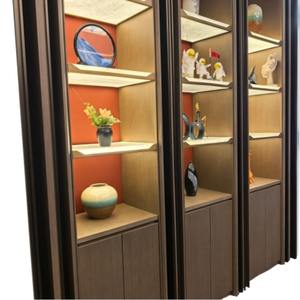 Kabinet Display <span class=keywords><strong>Modern</strong></span> mewah terlaris dapat disesuaikan furnitur ruang tamu Multi kompartemen kapasitas besar warna dapat disesuaikan - Product Image 3
