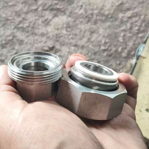 MSS SP-83 단조 스테인리스 스틸 유니온 ASTM A182 F304/F316L ASME B16.11 클래스 3000 암나사 ISO 9001:2008 인증 - Product Image 6