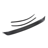 Protection de calandre avant pour BYD Atto3 2022-2025 – Style moderne et luxueux en fibre de carbone/noir brillant