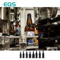 Máquina Automática de Llenado, Tapado y Sellado de Cerveza para Botellas de Vidrio 250-8000 BPH, Sistema de Vacío SUS316, Planta Personalizada