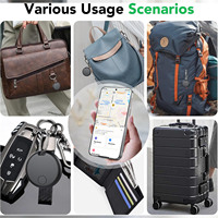 Localizadores AirTag (compatibles con Android) con batería CR2032, ultraligeros, para rastrear llaves, carteras, equipaje y mochilas (1 unidad)