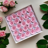 All Seasons Awakening Sieben schicht ige Simulation Blumen seifens trauß Diy Ewiges Rosen geschenk für Weihnachten Halloween Neujahr
