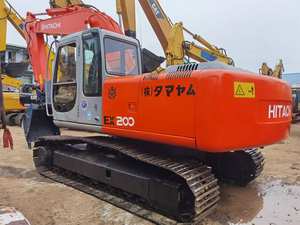 Excavadora de segunda mano popular <span class=keywords><strong>Hitachi</strong></span> <span class=keywords><strong>Ex200</strong></span> Excavadora de orugas <span class=keywords><strong>Hitachi</strong></span> usada original hecha en Japón a bajo precio para la venta - Product Image 2