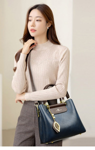 Fashion New Designer Crossbody Bags High Quality PU Leather <b>Shoulder</b> Messenger Bag Casual Totes Luxury Women Handbags and Purses - Product Image 4