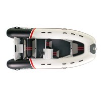 Bateau pneumatique LE380 380 cm avec coque en aluminium et console