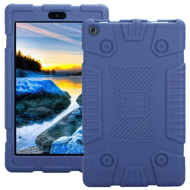Amazon for kindle fire 7 2017 case kids tablet protective case for kindle fire hd 8 tablet case 2015/2017/2019
