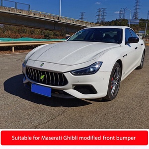 Kit de carrocería para <span class=keywords><strong>Maserati</strong></span> Ghibli 14-22 años modelo modificado nuevo sportsTROFEO envolvente trasero delantero parachoques delantero y trasero labio rejilla - Product Image 6