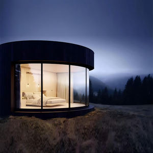 Maison dôme préfabriquée personnalisable Orbis, utilisation domestique, maison ronde, chalet préfabriqué, maison modulaire, petite maison, maisons préfabriquées modulaires - Product Image 3