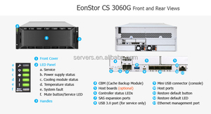 Eonstor CS 3000 4U 24 bay lưu trữ máy chủ trường hợp Internet Mega NAS lưu trữ 20 bay lưu trữ mạng - Product Image 3
