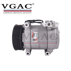 คอมเพรสเซอร์แอร์ 12V ขนาด 125 มม. รุ่น 1141445 YD-IS0008 CSP-15 สำหรับรถมินิบัสฮุนได - Product Image 1