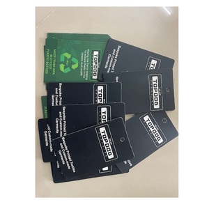 High Quality Custom Clothing Hang Tags with Logo Printed <b>Thick</b> <b>Paper</b> Tags with String for Fashion Brands Boutique Packaging - Product Image 3