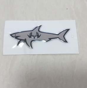 สติกเกอร์ธงฉลาม PVC ลายการ์ตูน พิมพ์ UV สินค้าขายดี ปี 2025 รุ่นใหม่ล่าสุด ตกแต่งสไตล์ CP Jul Vrunk Marseille Palestine - Product Image 3