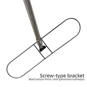Balai à poussière plat en acier inoxydable avec manche détachable et tête en <span class=keywords><strong>coton</strong></span>, outil de nettoyage domestique, fournitures pour la maison personnalisées, directement de l'usine - Product Image 5