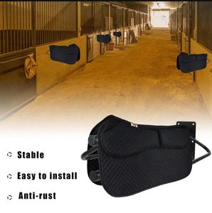 Support mural exclusif transfrontalier pour sellerie, double niveau épaissi, pour équipement équestre, en promotion - Product Image 6