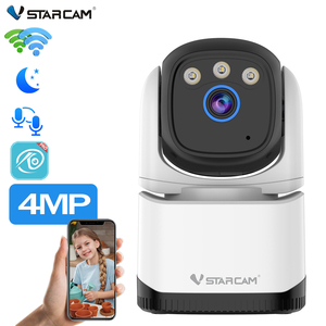 4MP sử dụng nhà hệ thống <span class=keywords><strong>camera</strong></span> quan sát không dây wifi trong nhà mạng máy ảnh đầy đủ màu sắc tầm nhìn ban đêm CCTV <span class=keywords><strong>Camera</strong></span> An Ninh - Product Image 1