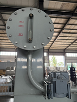 Transformateur de puissance immergé dans l'huile avec réservoir de compensation pour système de distribution et de transmission haute tension