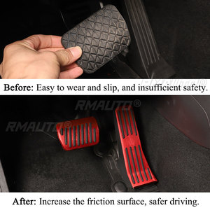 2/3 piezas Cubiertas para Pedales de Coche: Acelerador, Freno, Reposapiés y Embrague para Mazda 3 CX-30 CX30 CX 30 2020 2019 - Product Image 6