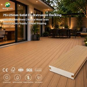 Pavimentazione per Esterni in Legno Composito WPC, Resistente ai Graffi e Impermeabile, per Terrazze e Giardini - Product Image 1