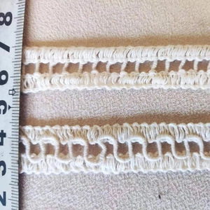 Women's Clothing Trim with Crocheted 100% Cotton <strong>Lace</strong> Ribbon Embroidered Animal Pattern Eco-Friendly - Product Image 6