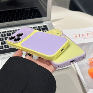 Coque de téléphone magnétique givrée Fashion Dopa Mine pour iPhone 18 17 16 15 Pro Max avec cadre d'objectif de conversion et dos color block - Product Image 6