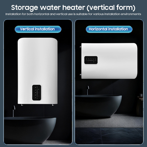 <span class=keywords><strong>Chauffe</strong></span>-<span class=keywords><strong>eau</strong></span> électrique à accumulation double réservoir, thermostat <span class=keywords><strong>plat</strong></span> et fin, haute qualité, 30L 50L 80L <span class=keywords><strong>100L</strong></span>, pour usage domestique - Product Image 6