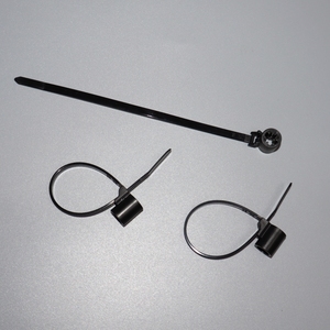 Attache-câble noir en nylon, autobloquant, amovible, fixation par goujon, pour regroupement de fils, spécial automobile - Product Image 5