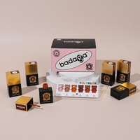 Vernis à ongles en gel UV tendance rouge bordeaux coloré à effet soak-off de la marque Badaga, vernis à ongles longue durée, fournitures pour ongles