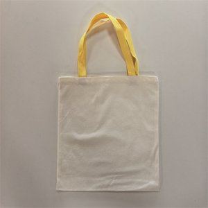 Personalize suas próprias sacolas de compras com logotipo impresso, sacolas de algodão tipo tote, sacolas de calico em branco, sacolas de praia para adultos. - Product Image 6