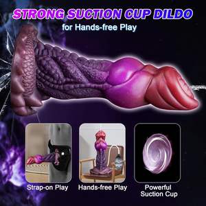 Dildo in Silicone da 7,5 Pollici con Eiaculazione, Grande Dimensione, Morbido Dildo Anale con Ventosa, Giocattolo Sessuale per Prostata, per Uomini, Donne e Gay - Product Image 3