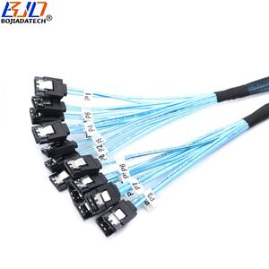 <span class=keywords><strong>Carte</strong></span> mère d'ordinateur Mini SAS 8 Sata 3.0 à 8 Sata3 7Pin câble d'extension de données de <span class=keywords><strong>disque</strong></span> <span class=keywords><strong>dur</strong></span> 6Gbps - Product Image 4