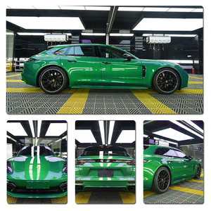 HioNikoEMERALD GREEN TPU PPF, Vinilo de Protección de Pintura (PPF) que Cambia de Color, Autocurable, Color Verde Grisáceo Mate, PPF de Color Verde Isla de Man - Product Image 3