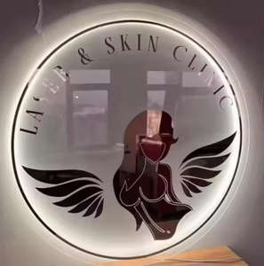 Tira de Luces LED con Logotipo, Letras Luminosas <span class=keywords><strong>Circulares</strong></span> de PVC para Decoración de <span class=keywords><strong>Letreros</strong></span> Comerciales, Oficinas, Tiendas, Paredes, <span class=keywords><strong>Letreros</strong></span> Electrónicos - Product Image 2