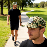 Gorra de Béisbol Personalizada de 5 Paneles, Impermeable, con Logotipo de PVC, Gorras de Golf con Cuerda Cortada a Láser, de Poliéster, para Clubes y Empresas