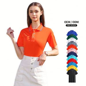 Polos de Hombre de Alta Calidad 100% Poliéster de Secado Rápido con Logotipo Personalizado Bordado, Camiseta Polo de Golf Lisa para Hombre - Product Image 4