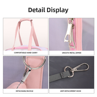 Sac de transport pour animaux de compagnie en maille, double usage, bandoulière, respirant, transparent, sac de voyage pour petits chats et chiots