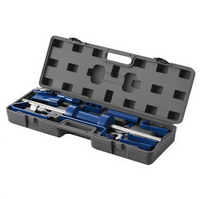 Kit de débosselage de carrosserie JLD avec marteau à inertie, outil de réparation automobile 11 pièces, ensemble d'outils de débosselage en acier au manganèse, extracteur de tôles